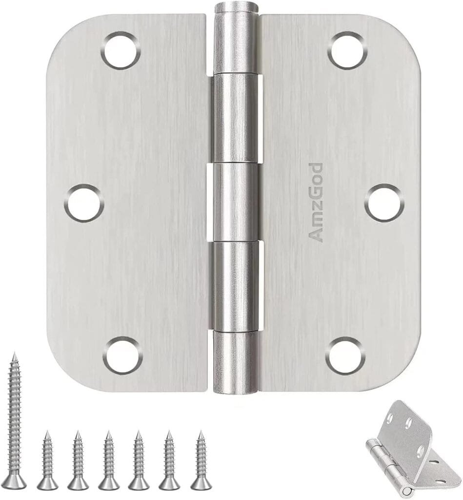 AmzGod Door Hinges Brushed Nickel 42 Pack Review Octopus Doors