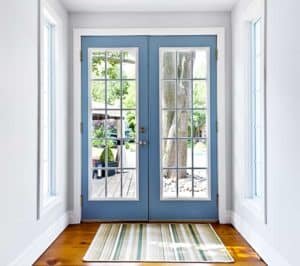 Blue french door Perth