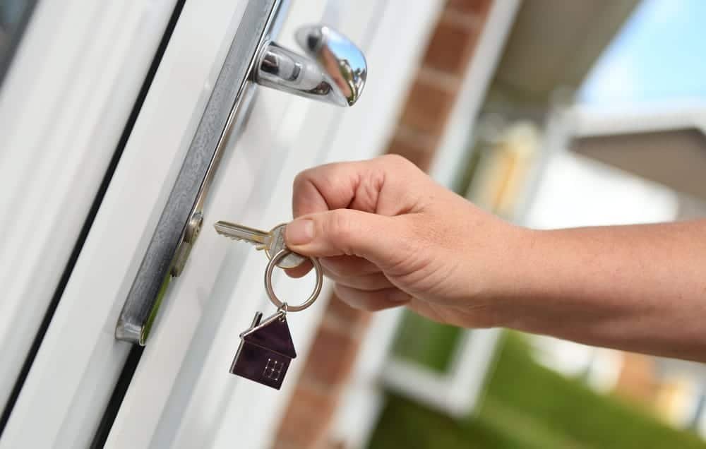 Locking uPVC doors