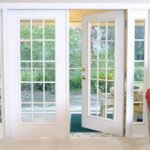 White French doors