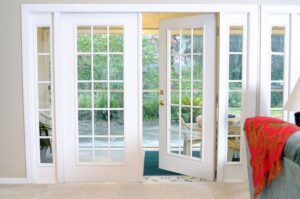 White French doors