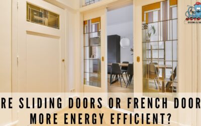 Are sliding doors or French doors more energy efficient?