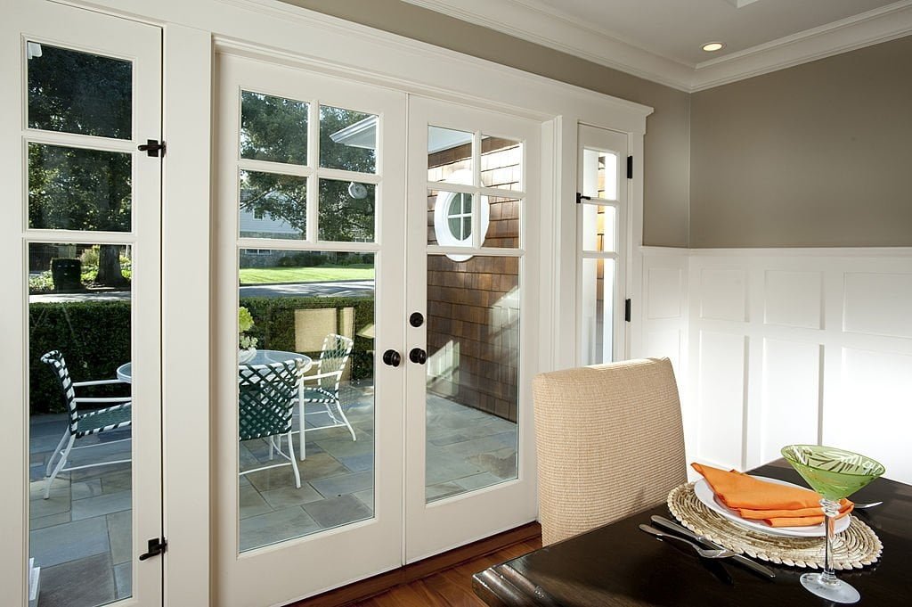 Dining Room fibreglass doors