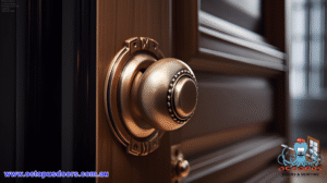 French door handle