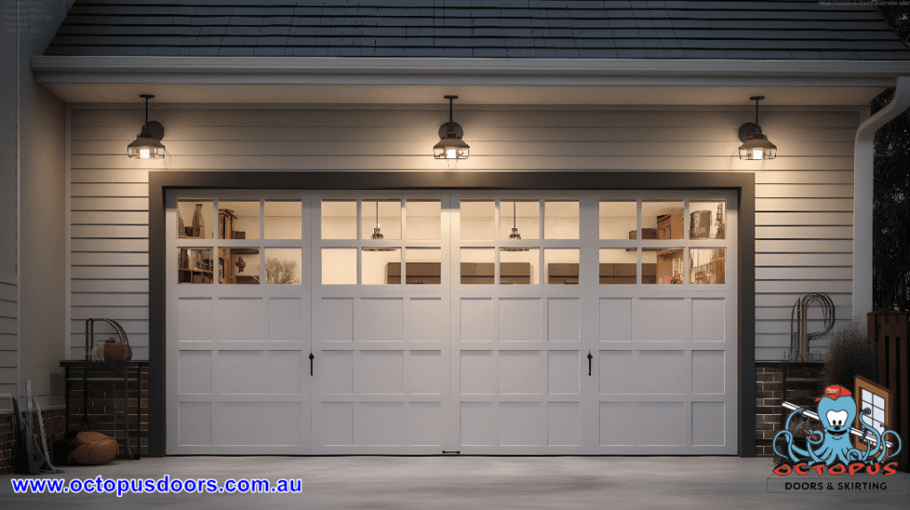 What are some ways to replace garage doors with French doors? - Quora