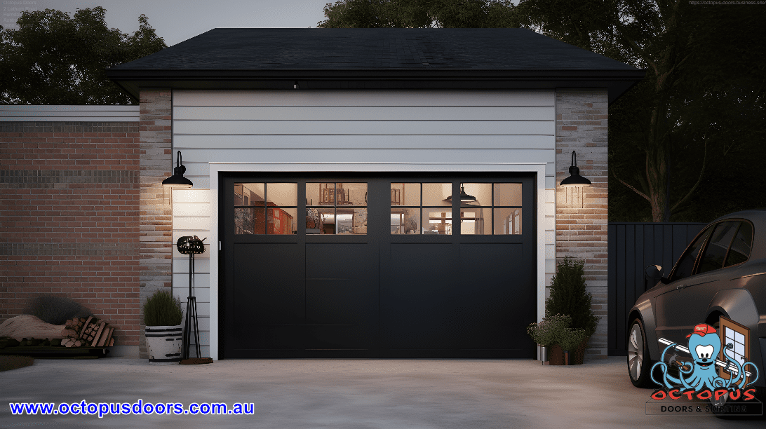 What are some ways to replace garage doors with French doors? - Quora