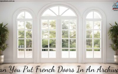 Can You Put French Doors In An Archway