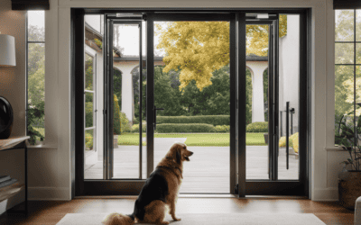 Dog Door Ideas for French Doors