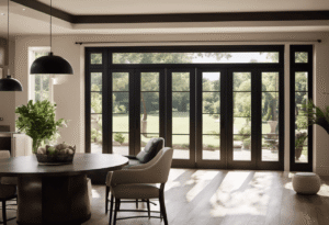 An image showcasing the transformative power of PGT French Doors