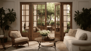 Room_that_embodies_different_eras_showcasing french doors