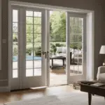 An image showcasing a variety of French door sizes, both standard and custom, to visually guide readers through the comprehensive blog post on French Door Sizes: A Complete Guide to Standard and Custom Dimensions