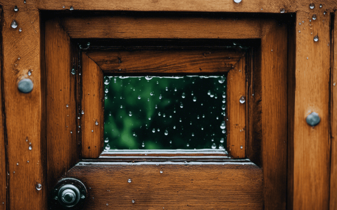 Water Coming in Through the Top of the Door Frame What to Do