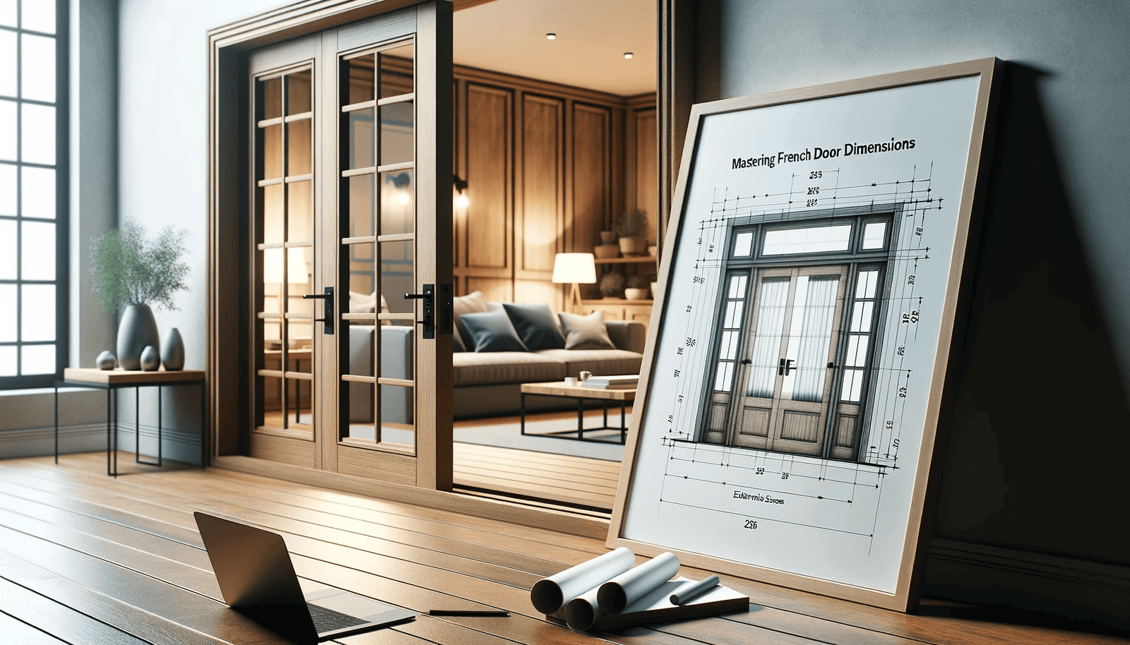 Mastering French Door Dimensions: Your Ultimate Guide to Exterior Sizes –  Octopus Doors & Skirting