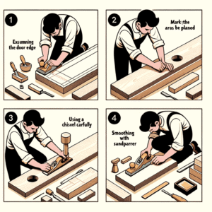 How to Plane a Door Without a Planer