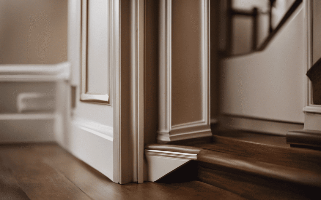 How to End Shoe Molding at Door Frame