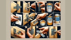 How to Paint Hinges