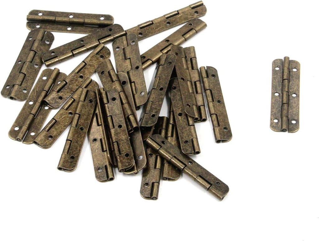 T Tulead Cabinet Hinge Black Out Bedroom Door Hinges Iron 2.36x1.38,10PCS with Mounting Screws T Tulead Cabinet Hinge Black Out Bedroom Door Hinges Iron 2.36x1.38,10PCS with Mounting Screws