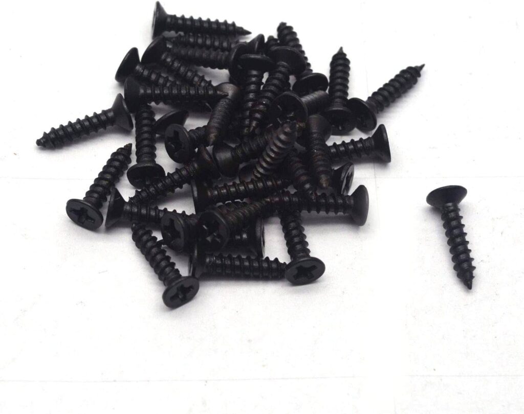 T Tulead Cabinet Hinge Black Out Bedroom Door Hinges Iron 2.36x1.38,10PCS with Mounting Screws T Tulead Cabinet Hinge Black Out Bedroom Door Hinges Iron 2.36x1.38,10PCS with Mounting Screws