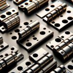 different types of door hinges including standard hinges, pivot hinges, and concealed hinges