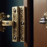 fine tuning door hinge mechanism