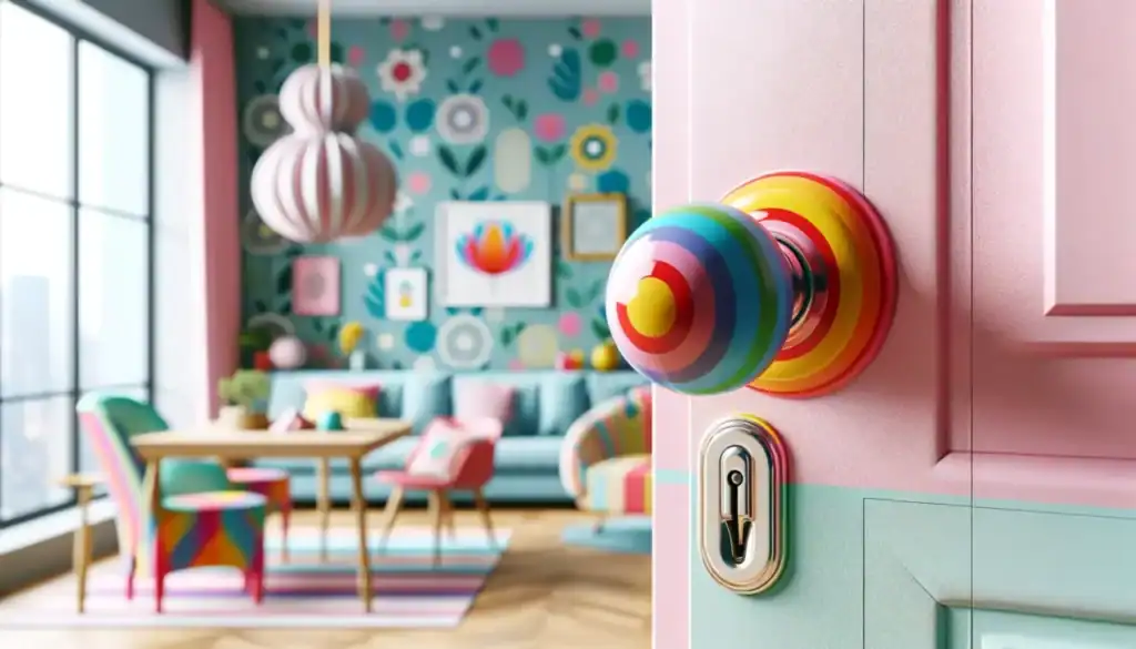 colorfuldoor-knob