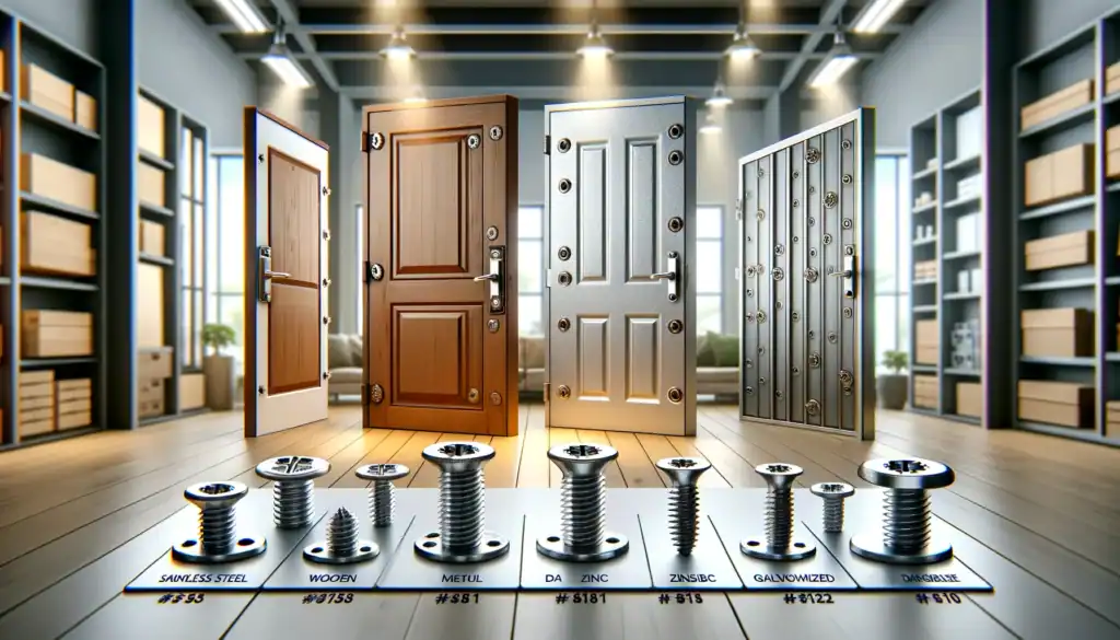 variety of door types