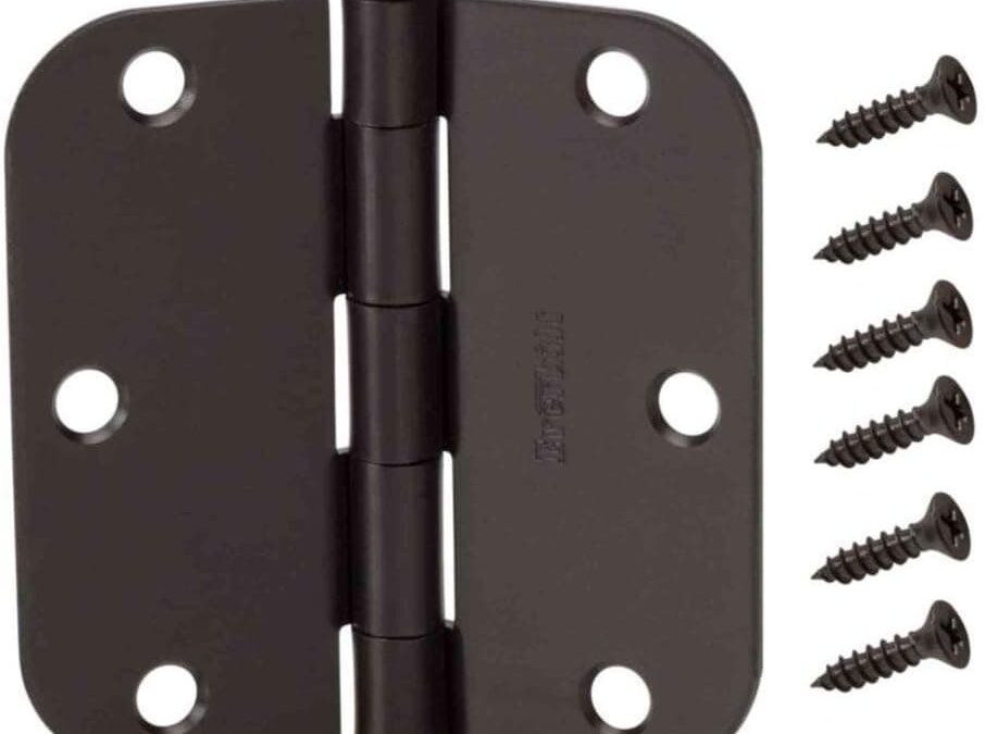 3-1/2 in. x 5/8 in. Radius Oil-Rubbed Bronze Door Hinge Review