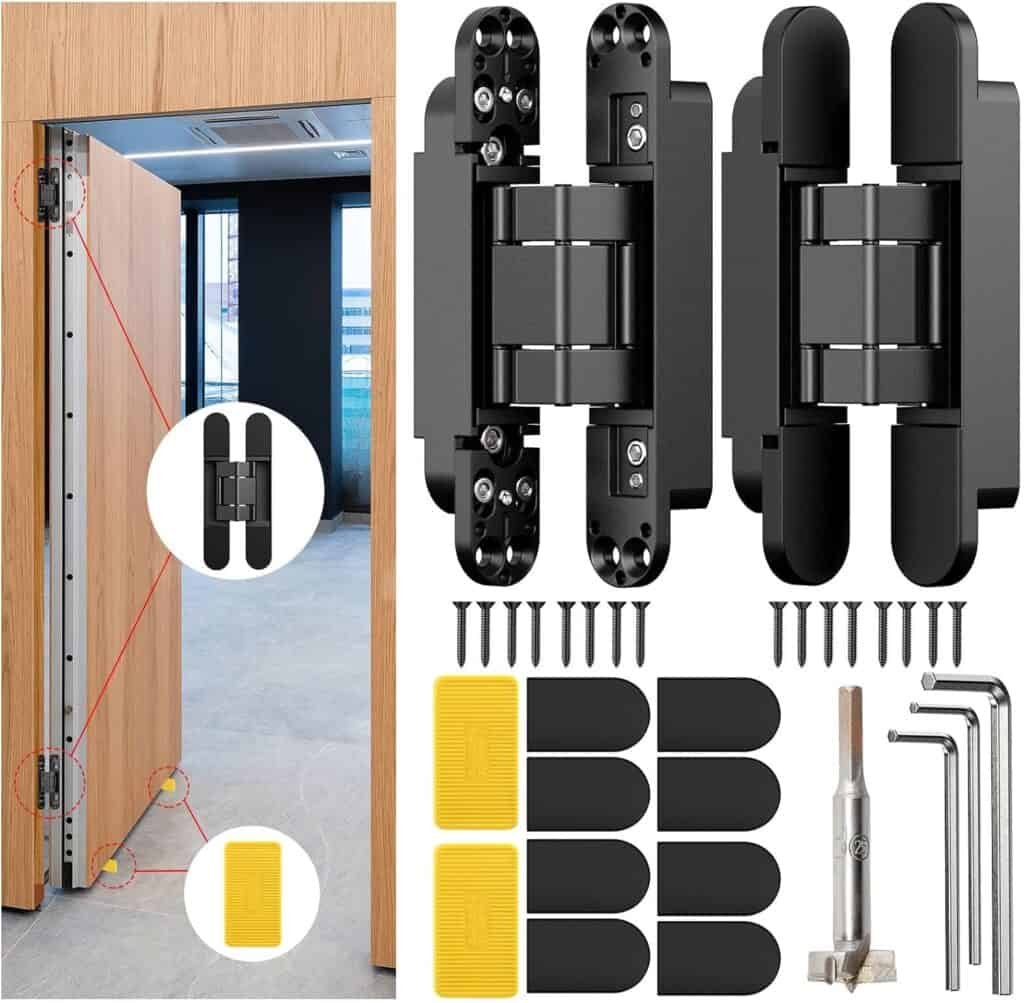 6″ Hidden Door Hinge Review – Octopus Doors & Skirting