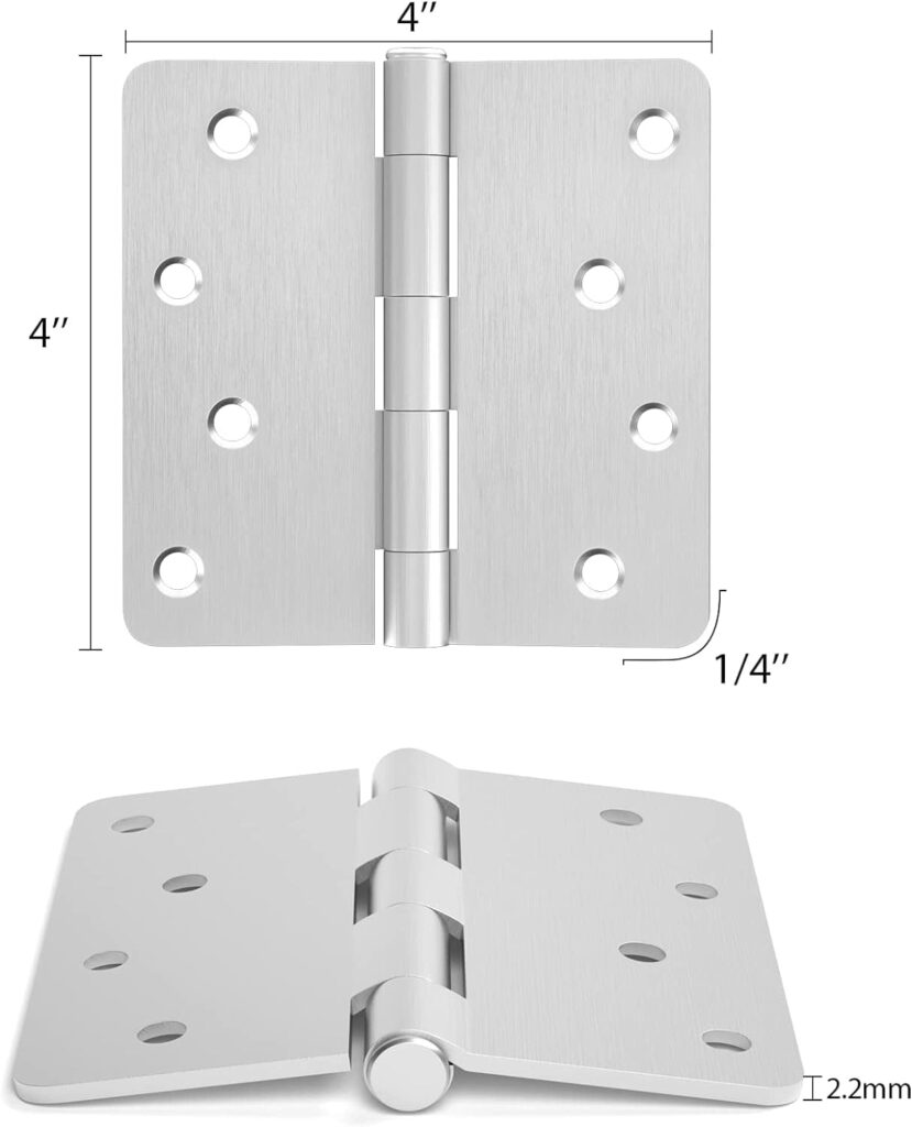 goldenwarm 3 Pack Interior and Exterior Door Hinges Oil Rubbed Bronze Door Hinges 4 inch x 4 inch Door Hinges with Square Corners goldenwarm 3 Pack Interior and Exterior Door Hinges Oil Rubbed Bronze Door Hinges 4 inch x 4 inch Door Hinges with Square Corners