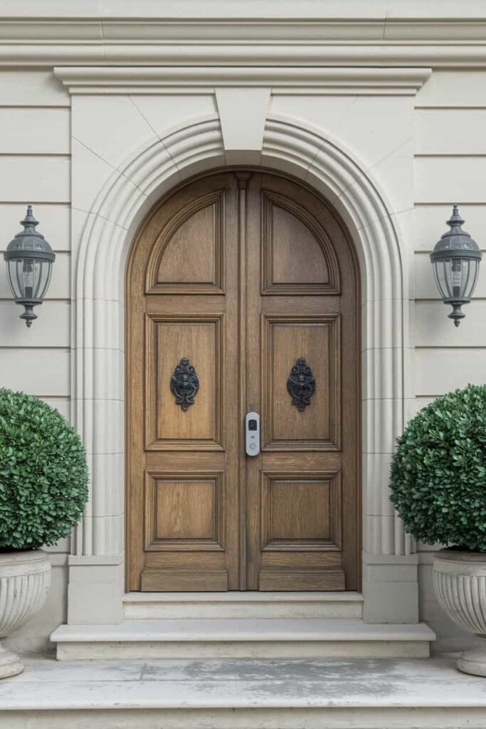 a-photo-of-a-traditional-wood-door