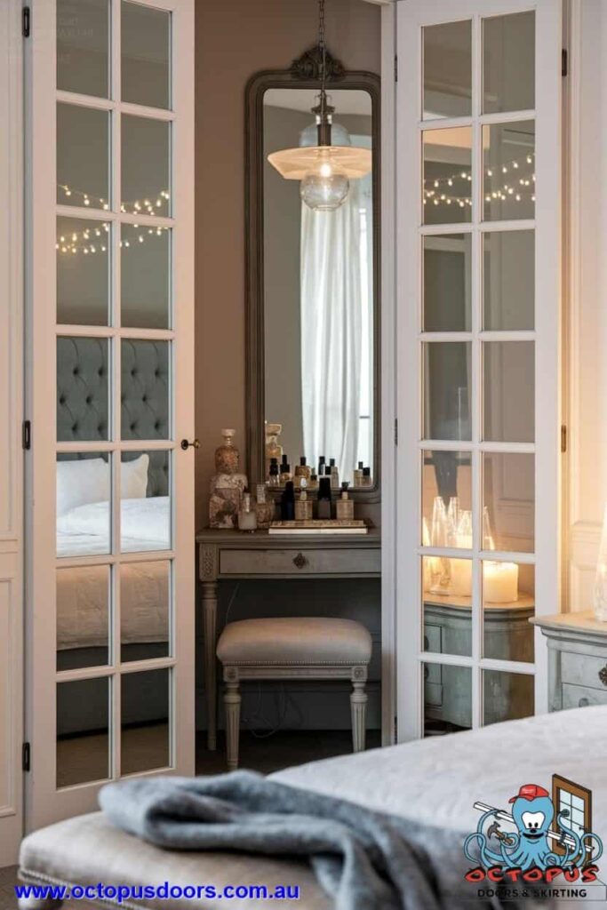 bedroom french doors