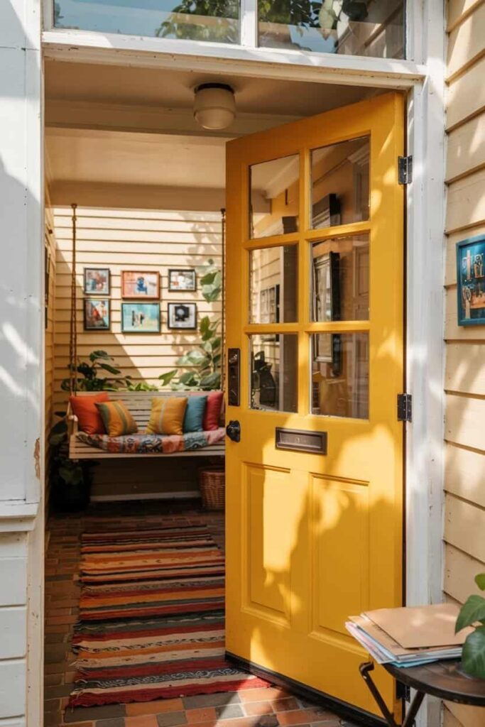 Bold Yellow Sunshine at Your Threshold