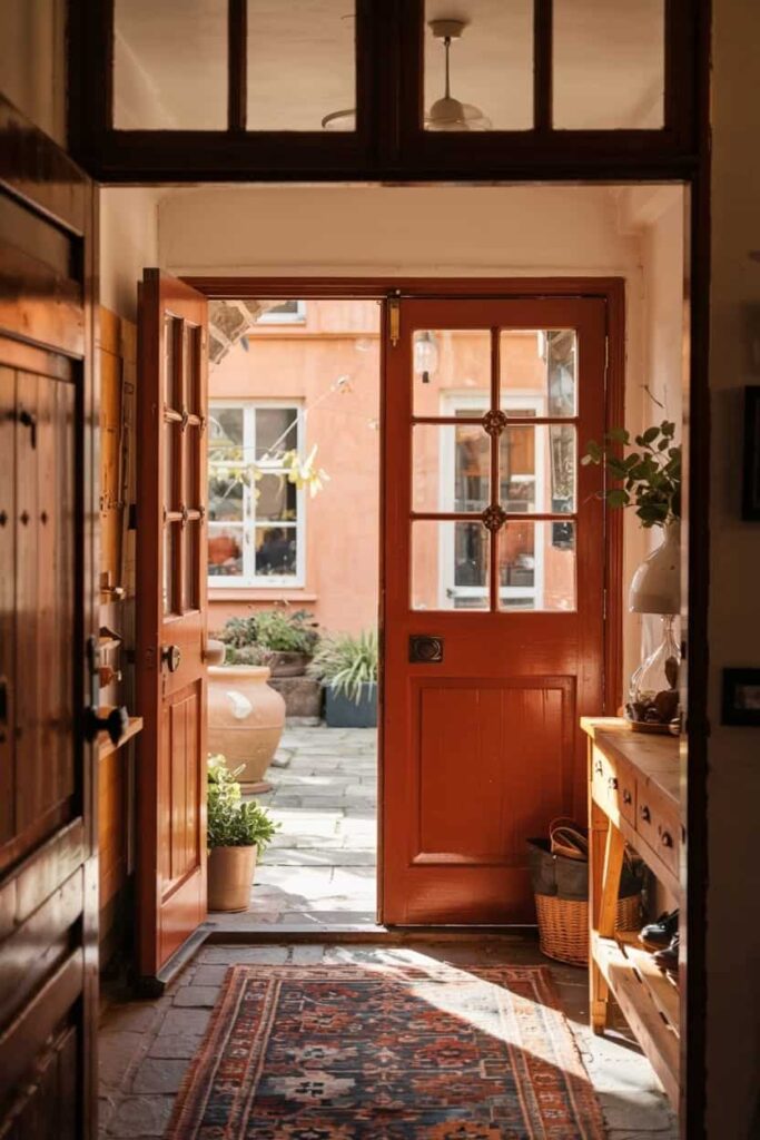Burnt Orange Autumnal Warmth