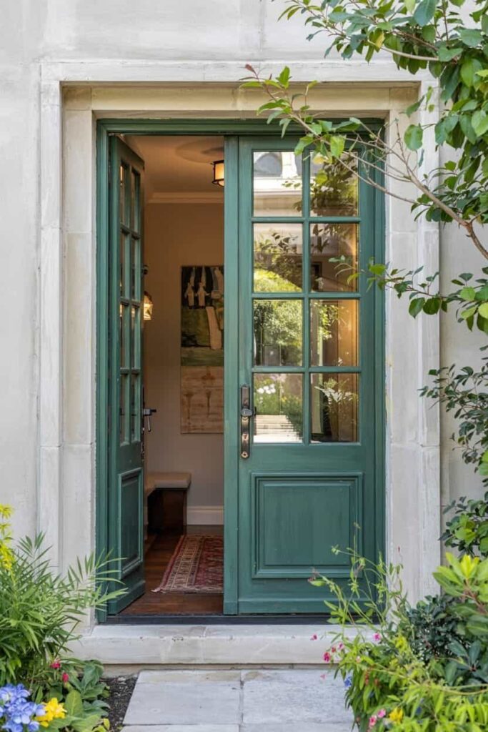 Emerald Green Nature's Elegance at Your Door