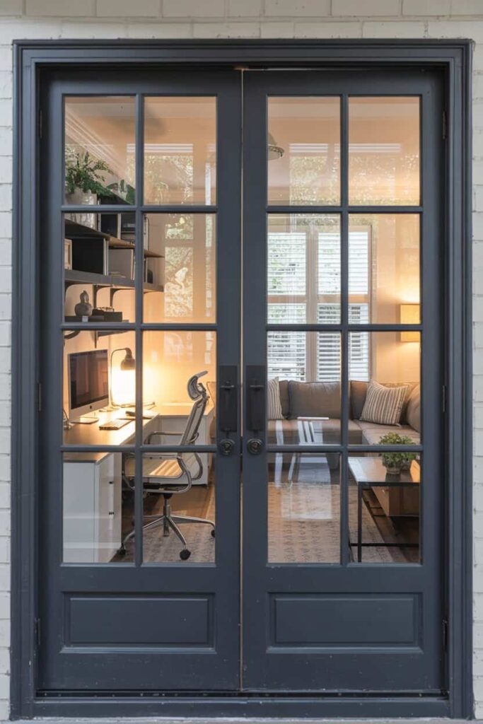 accordion bi-fold French doors