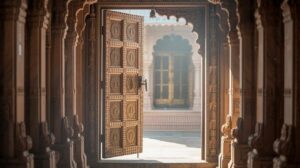 21 Mandir Door Designs For Sacred Home Temples