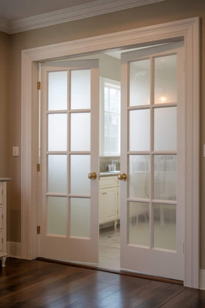 Bathroom Privacy with Style