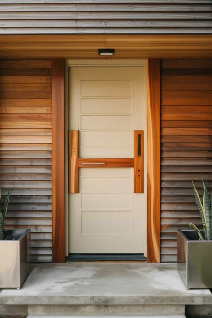 French Vanilla Meets Teak Elegance