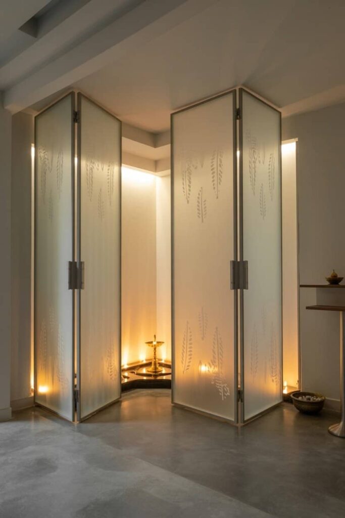 frosted glass serenity screens