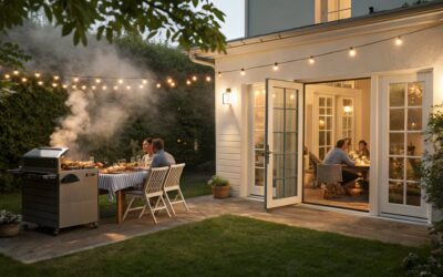 19 Backyard French Door Ideas That Make BBQs Easier