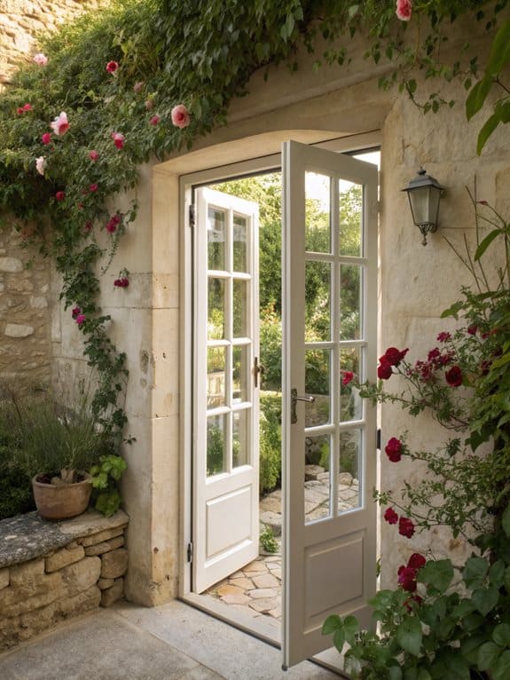 charming cottage core patio design