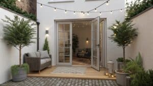 charming small patio designs