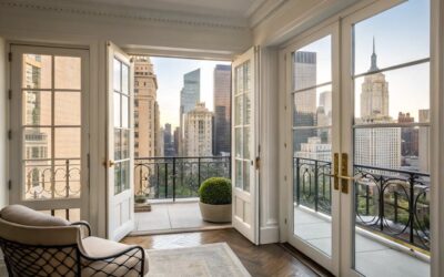 17 Balcony French Doors That Frame City Views Perfectly