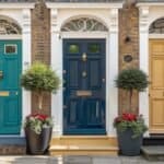 innovative door color pairings
