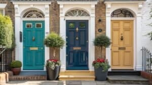 innovative door color pairings