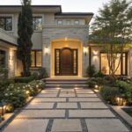 stylish entrance walkway inspiration