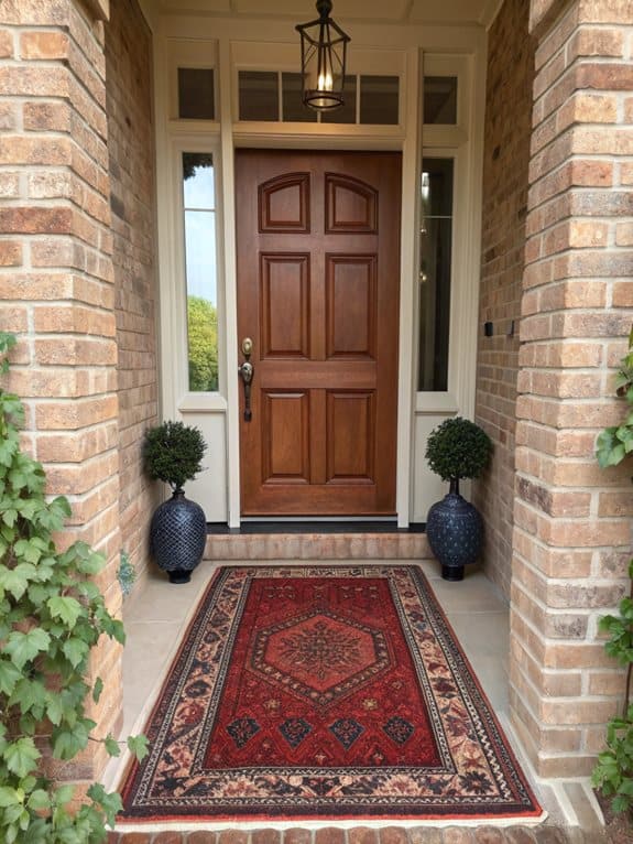 vintage charm entry mat