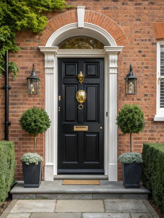 vintage charm for entrances