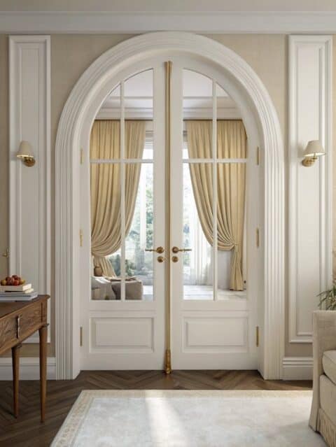 17 Arched Interior French Doors That Steal the Spotlight – Octopus ...