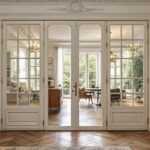 antique french doors room dividers